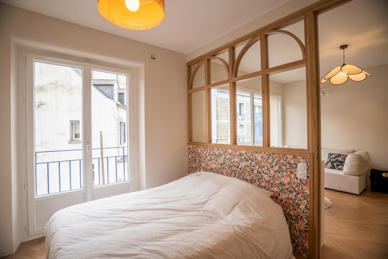 T2 Plein Sud - Parking - Balcon Vue Odet - Renove Par Un Architecte Apartment Quimper Exterior photo